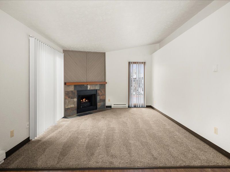 Living room, unit style 2B